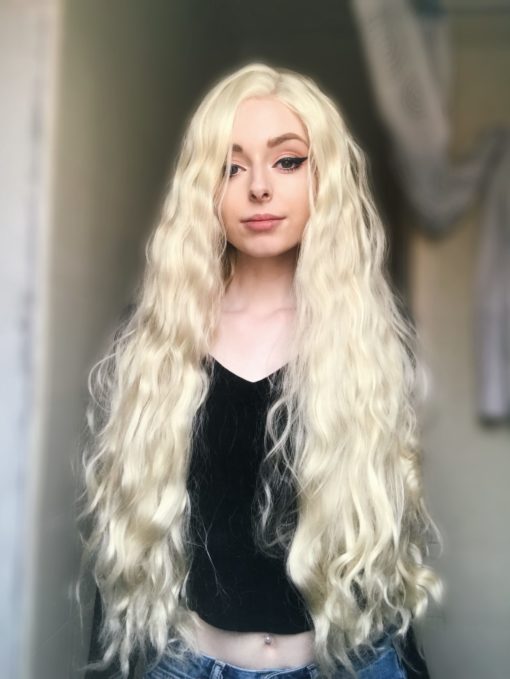 Barbie hair alert! This super long wavy style is the ultimate doll 'do. Beautiful loose waves which are super thick and tumble to waist-length, Malibu will have you feeling like a princess.