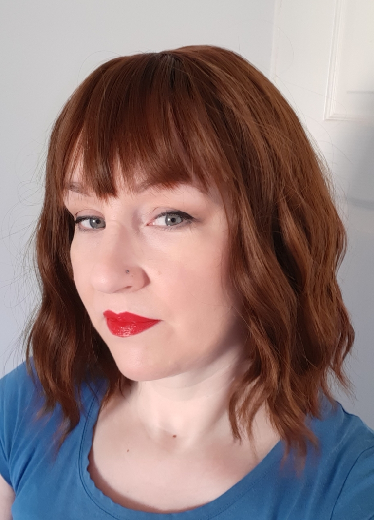 Chai - Lush Wigs UK Chai is a natural and simple bob style that comes in a light brown colour. Styled in loose beachy waves for texture.