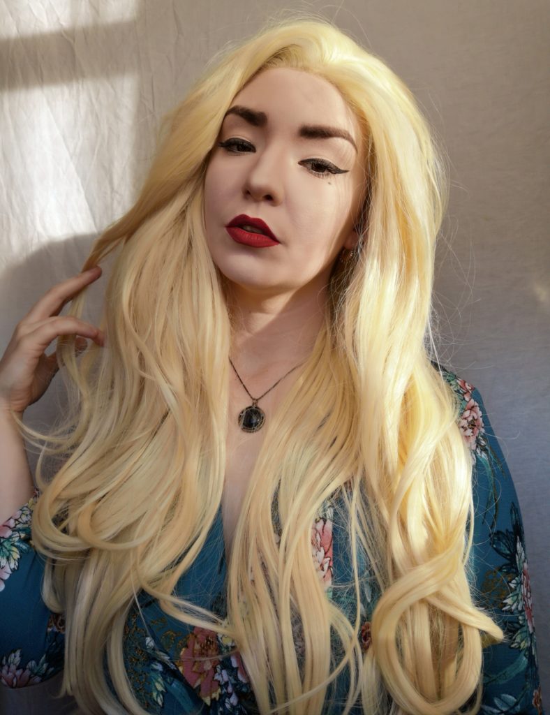 Sunflower blonde extra long lace front wig | Playa by Lush Wigs UK