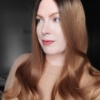 Brown long straight wig with bangs. The blonde ombre is becoming a modern classic. Autumn Oak has warm brown roots and a long blunt fringe that fades into a dark blonde ombre.