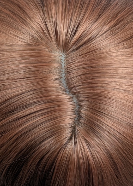 Rooibos - Lush Wigs UK This relaxed wavy bob falls just above the shoulders. In a natural Warm apricot colour from root to tips. It's sleek long fringe is versatile to be worn to suit your look.