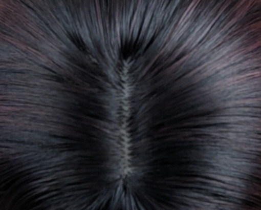 Rey - Lush Wigs UK This sleek style comes in muted merlot red wine colour with warm black shadowed roots for a natural feel. Cut into long layers that fall to the waist. Finished in a barrel brush blow out, with a lightweight sleek fringe.