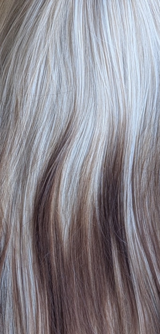 Sandstorm - Lush Wigs UK This natural wig comes in a mix of light blonde roots. They blend into a warm brown hue for a dip dye effect on the ends. A sleek long style with long layers at the back, face framing layers at the front make this style easy to maintain. With a sleek blunt fringe finishes the look.